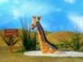 Girafa Prinsa In Nisip Miscator